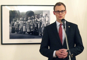Lietuvos užsienio reikalų ministras Mantvydas Bekešius.