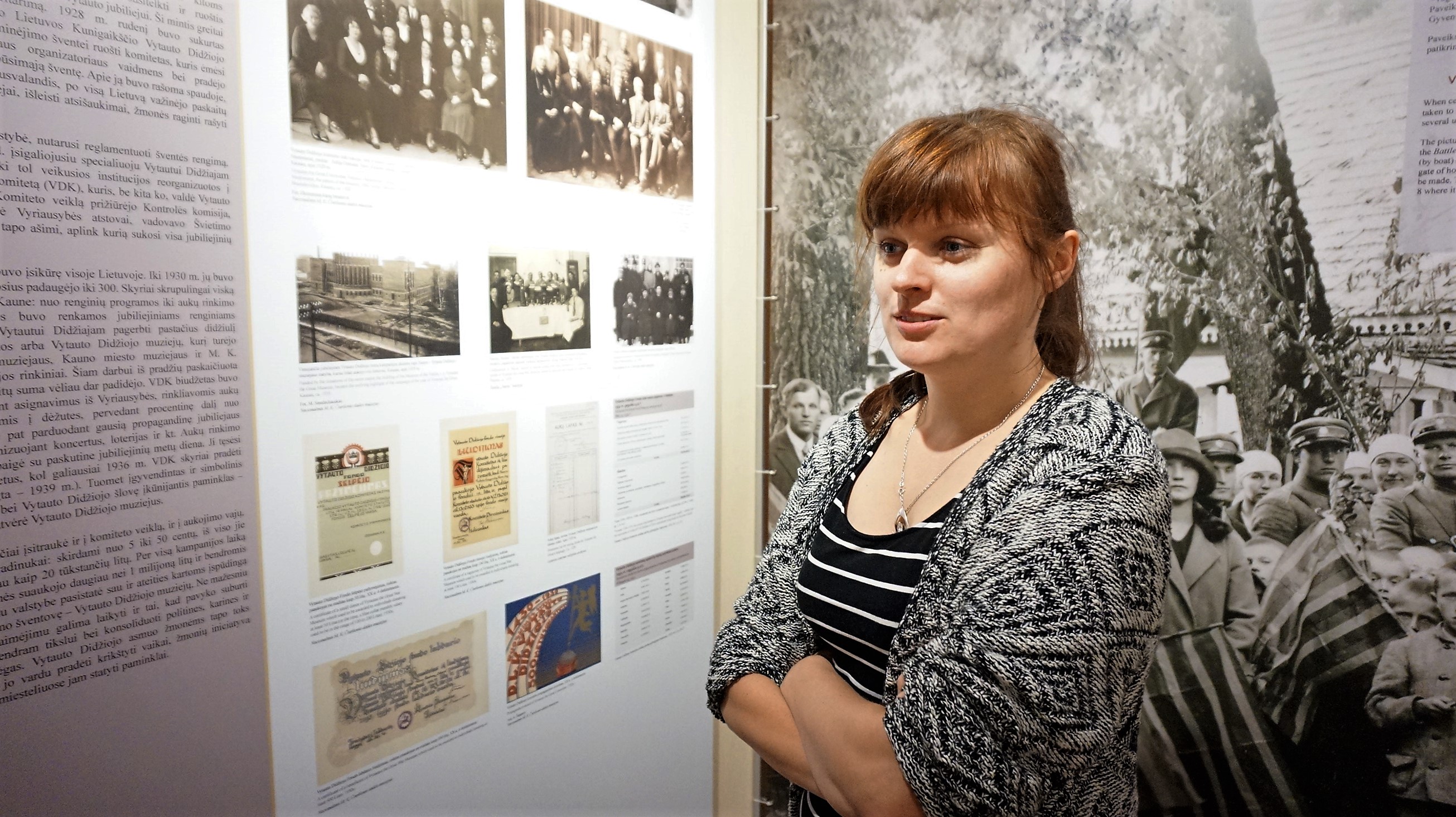 Parodos kuratorė J. Minelgaitė.