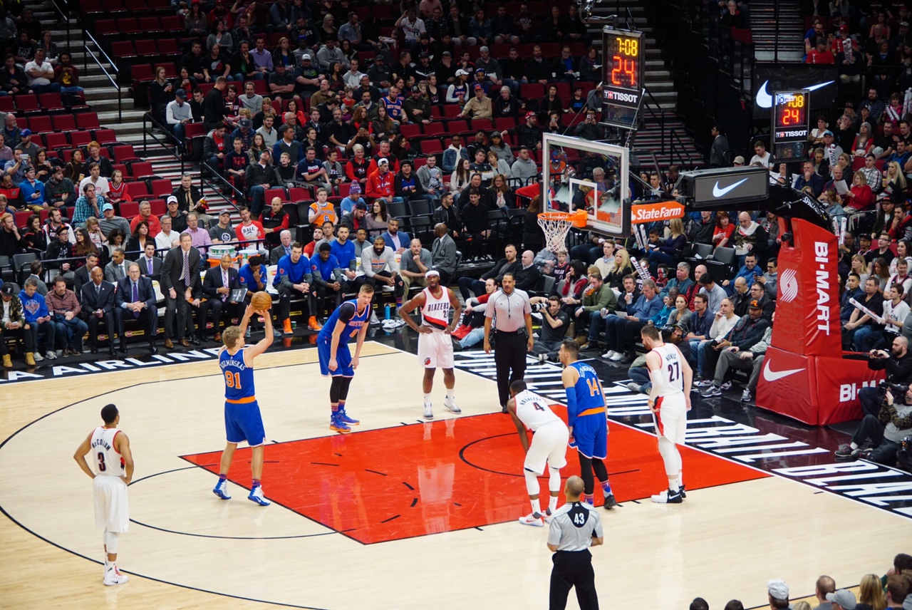 Mindaugas Kuzminskas mačą prieš „Trail Blazers” pradėjo startiniame penketuke.