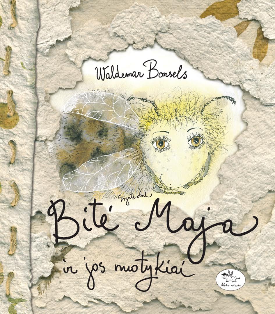 Tarp dailininkės iliustruotų knygelių – ir „Bitė Maja”.