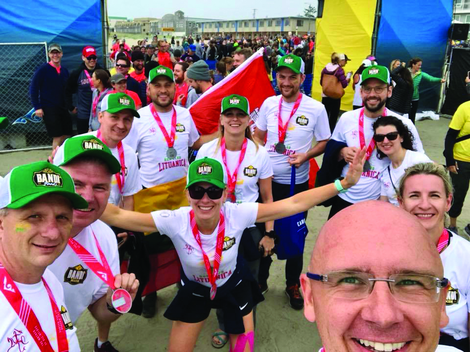 Asmenukė prisiminimui iš 2018-ųjų „Hood to Coast”.