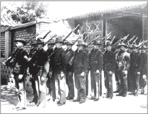  US soldiers in China during the Boxer Rebellion. 