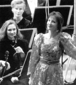 Mūza Rubackytė during one of her recent recitals.