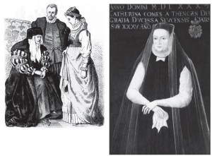 ABOVE: Influential women paid close attention to the care of their protégés (Nineteenth century lithograph); RIGHT: Through the intervention of Kotryna Tenčinska Radvila, more than one employee advanced in their careers.