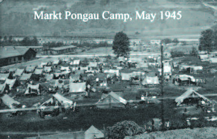 Markt Pongau German prisoner of war camp in 1945.