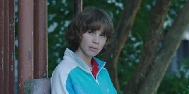 Actor Matas Metlevskis in an early still from Motherland.