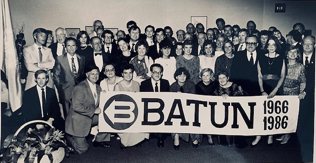 BATUN’s 20th anniversary celebration at the UN in New York. Gintė Damušis is in the second row, 7th from the left.