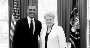 Prezidentai Barack Obama ir Dalia Grybauskaitė.