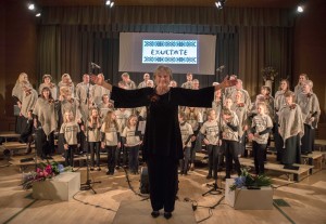 „Exultate” choro dirigentė Rita Kliorienė.
