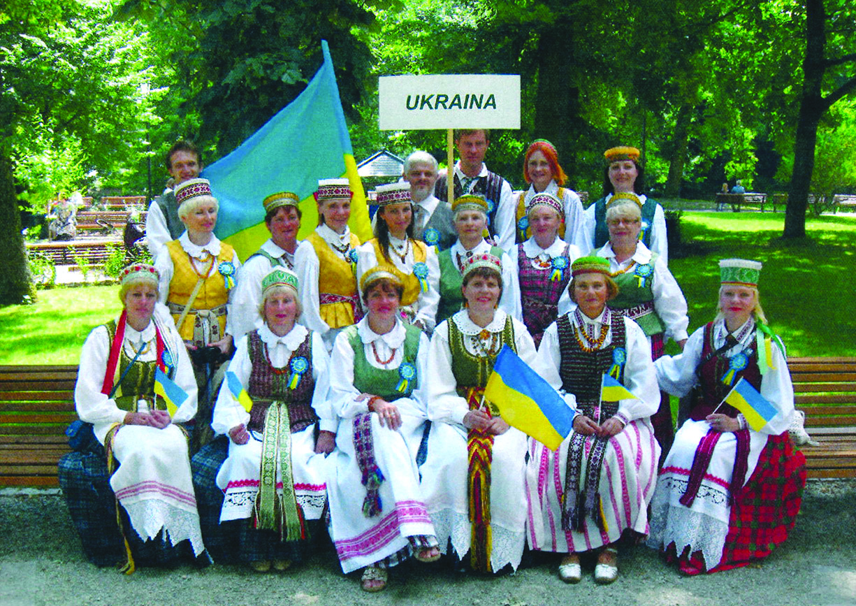 Kijevo Maironio lietuvių kultūros draugijos choras „Viltis” Dainų šventėje Vilniuje 2014 m.