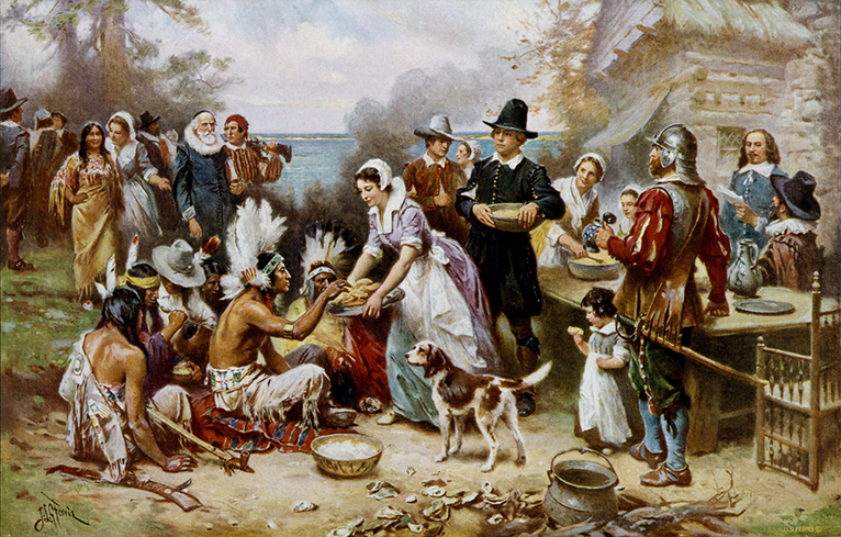 ,,The First Thanksgiving”.