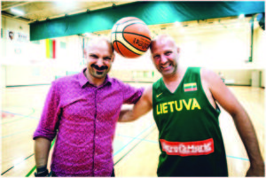 Kur lietuviai, ten ir krepšinis.