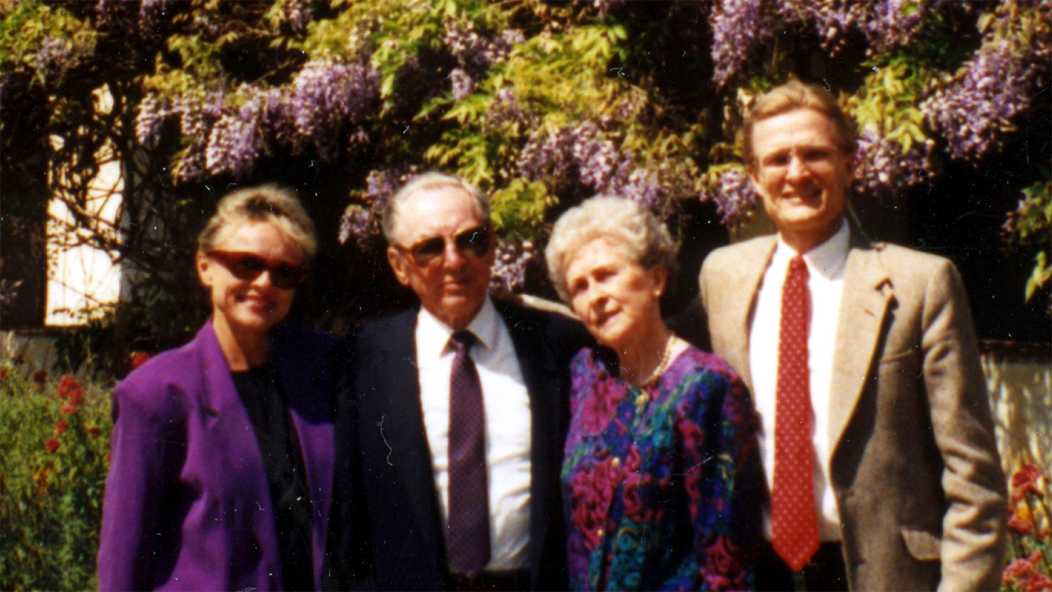 Povilas Skardžius su šeima 1992 m.