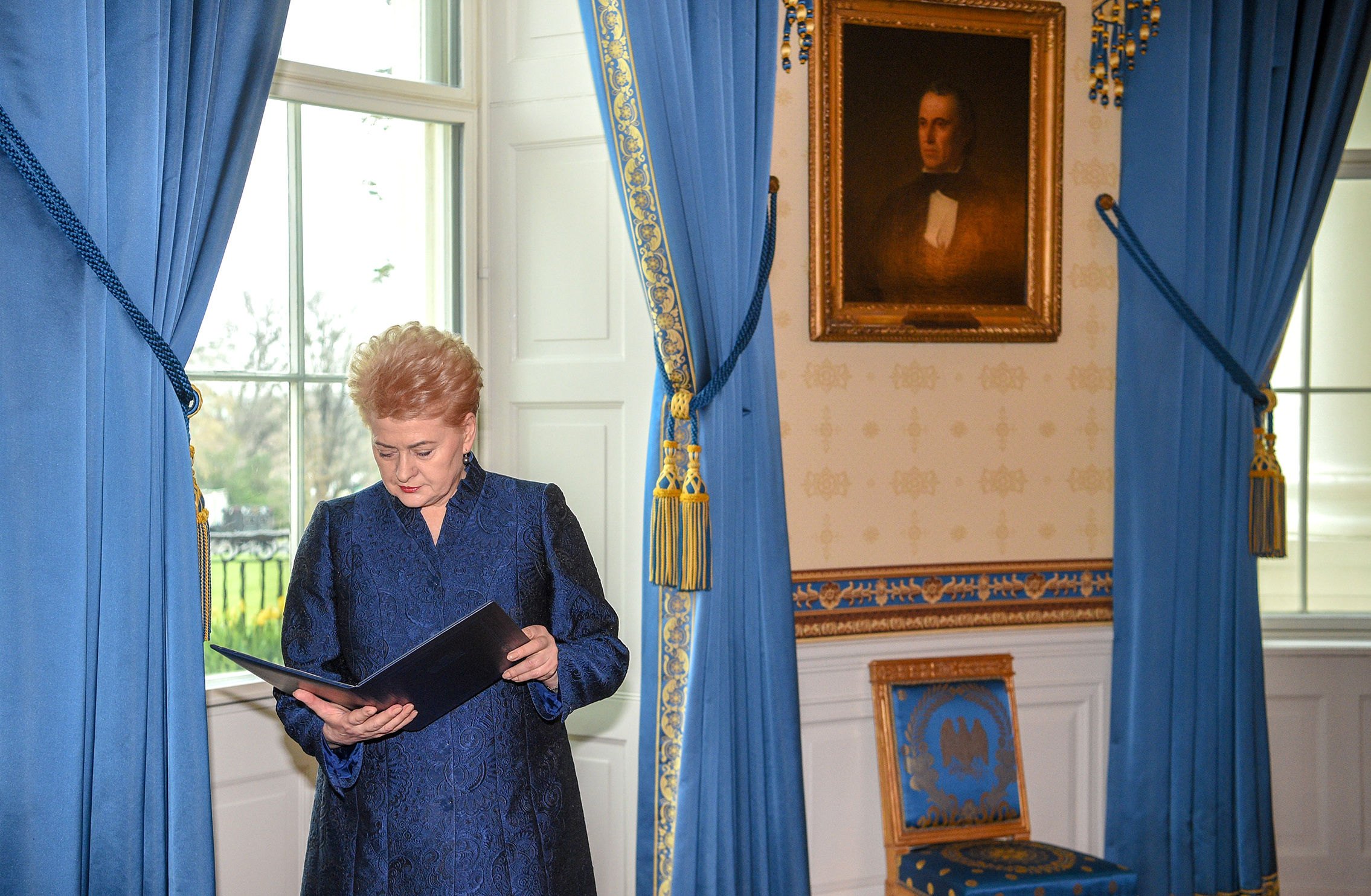 Prezidentė Dalia Grybauskaitė. 