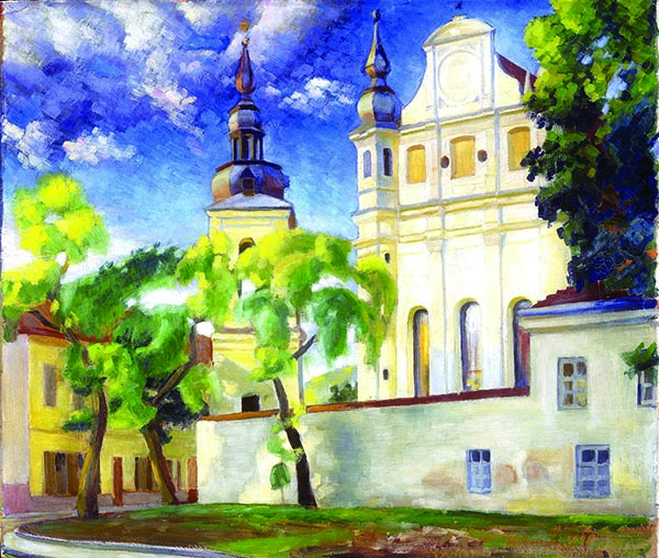 Vladas Drėma (1910–1995). Vilnius. Šv. Mykolo bažnyčia. 1944 m.